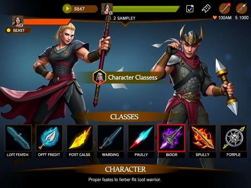 Fierce Fist Loot Warrior gameplay screenshot showing combat and loot collection