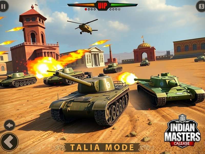 Indian Tank Masters game modes showcase
