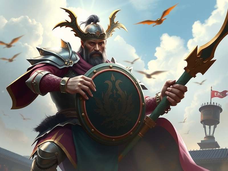 Mighty Protector King Game Interface