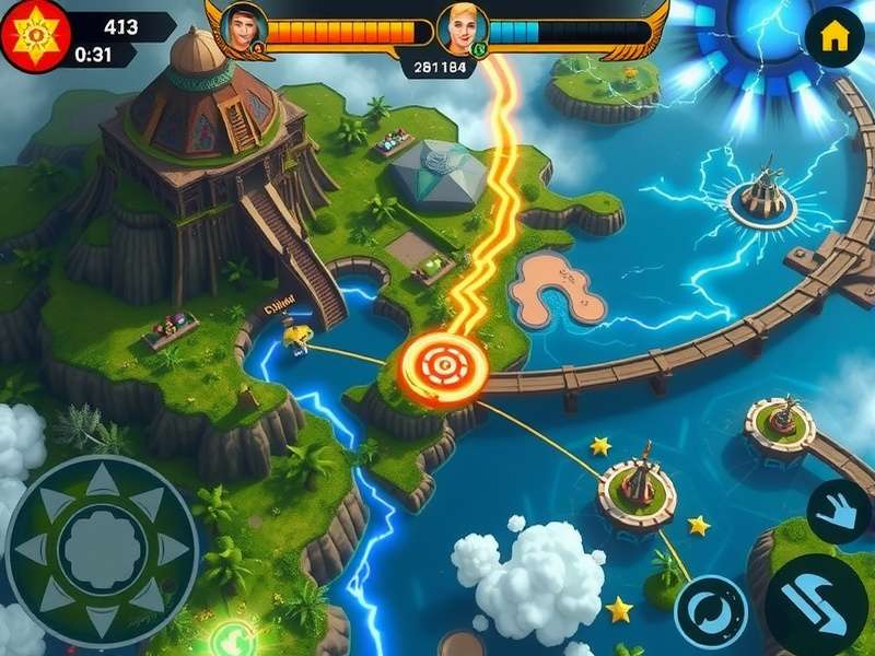 Tamil Lightning Rush strategy map showing optimal paths