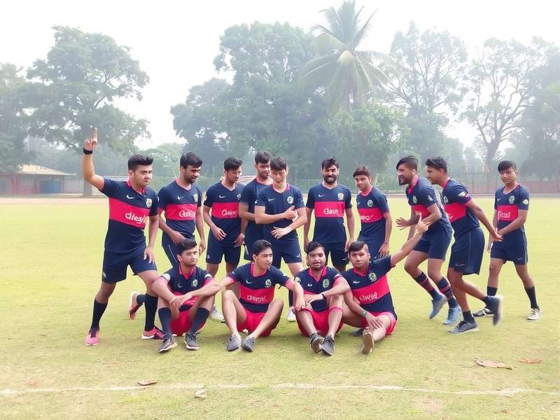 Early days of Guwahati Gladiators Rugby training sessions