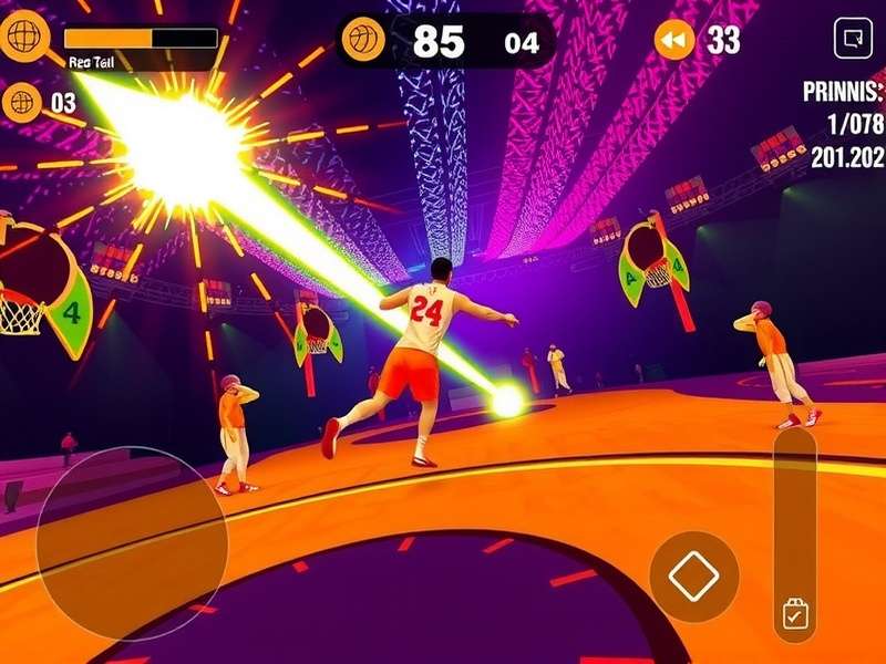 Dribble Blaze Goa control scheme and interface