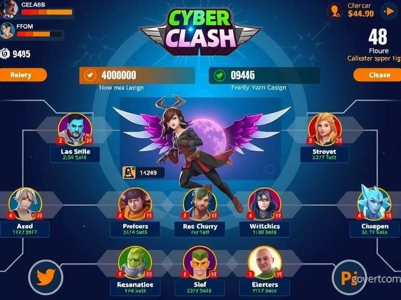 Chennai Cyber Clash character lineup showing diverse heroes