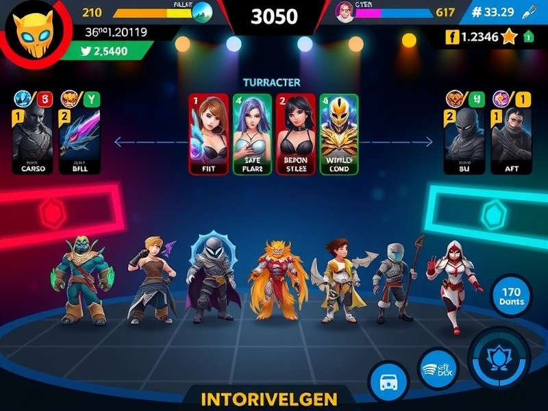 Chennai Cyber Clash gameplay screenshot showing character selection