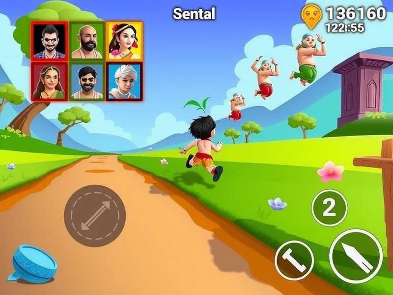 Yashoda S Blessing Run power-up collection and special abilities in action