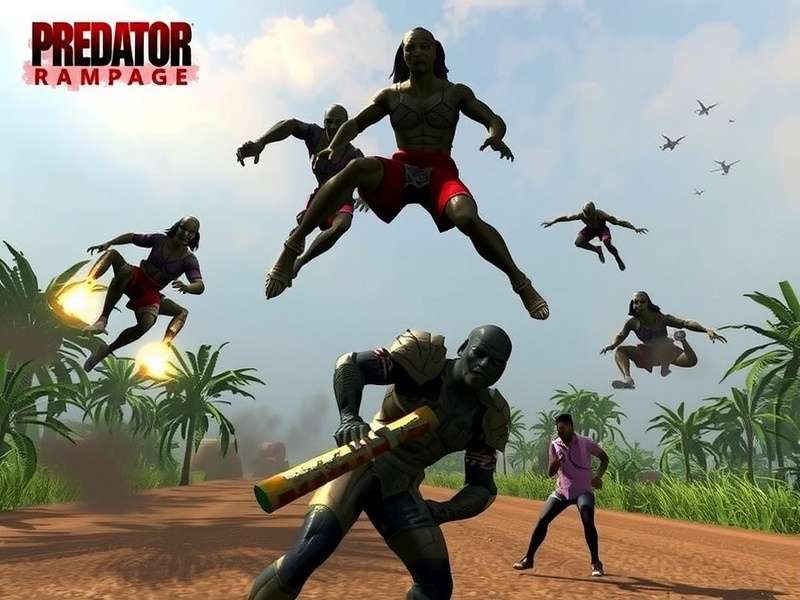 Predator Rampage India Edition gameplay screenshot