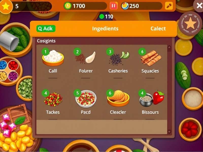 Chaat Crusade gameplay screenshot showing colorful street food preparation