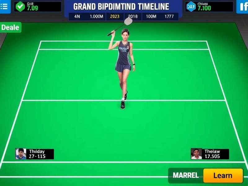 Grand Badminton India Tournament Mode