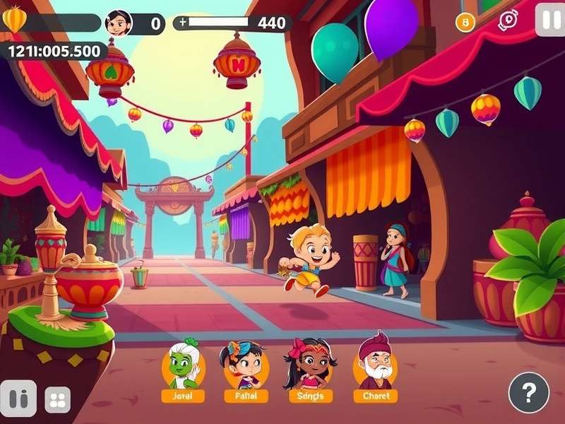 Hotfoot Chilli Dash character selection screen showing diverse characters