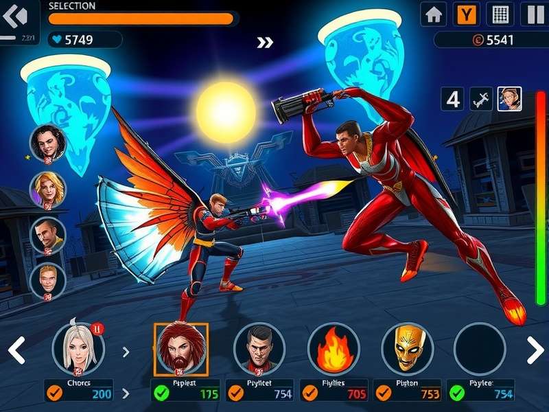 Starfire Dominators battle scene showing special effects