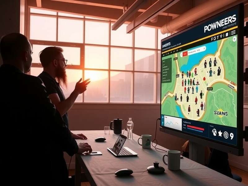 Powerhouse Pioneers gaming platform interface