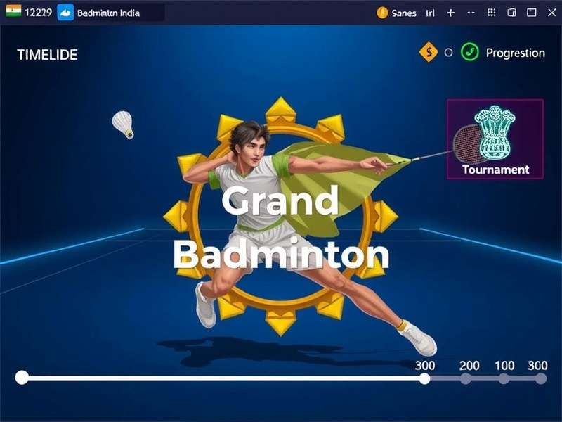 Grand Badminton India Character Progression