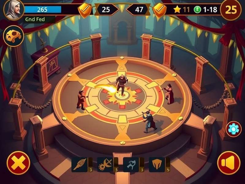 Arena Spin Conquerors resource management interface