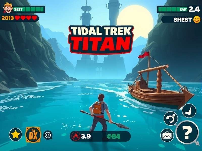 Tidal Trek Titan character selection screen