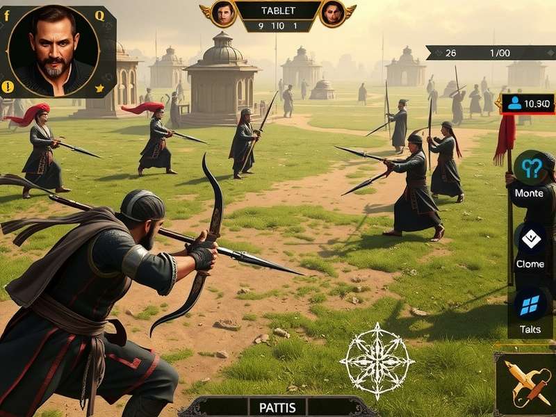 Archero Epoch Indian War gameplay screenshot showing character in battle