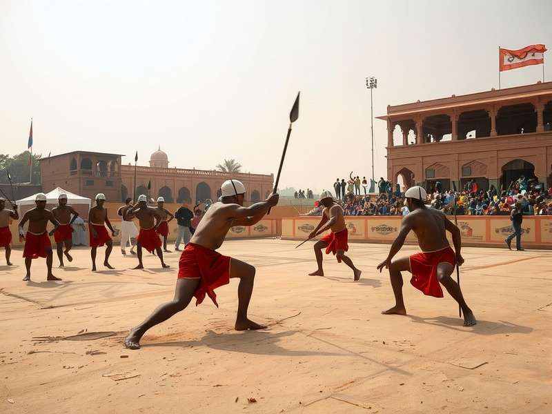 Patthar Gladiators training techniques demonstration