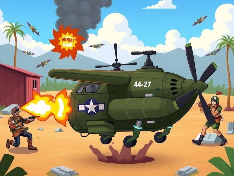 BombSquad gameplay screenshot showing explosive action in Latinoamerica APK