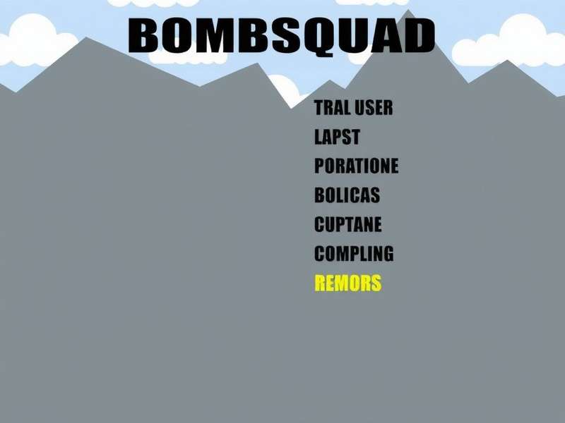 Colorful explosion and gaming controller representing BombSquad mods chaos