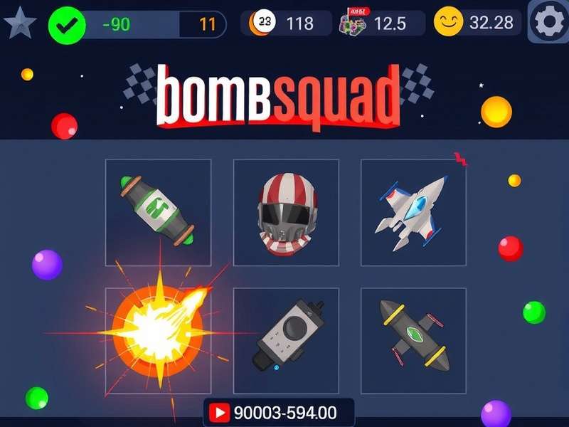 BombSquad gameplay screenshot showing chaotic multiplayer action