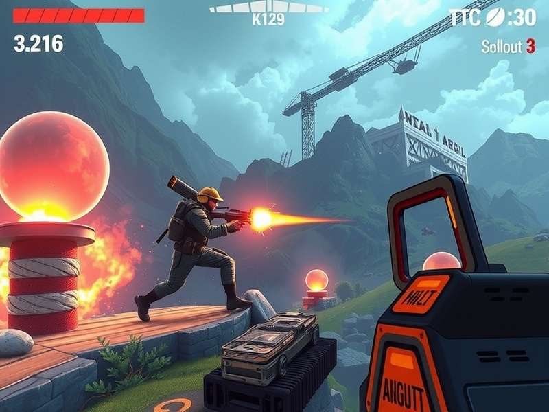 BombSquad game interface with mods installed showing custom characters and effects