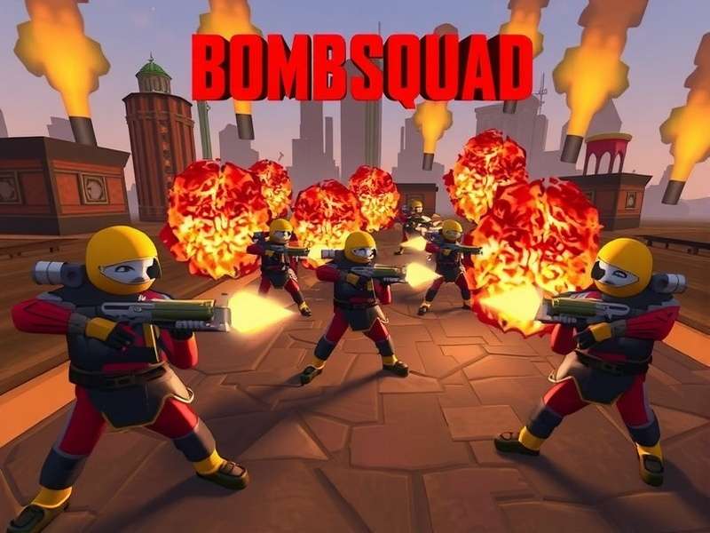 BombSquad multiplayer gameplay with Indian players