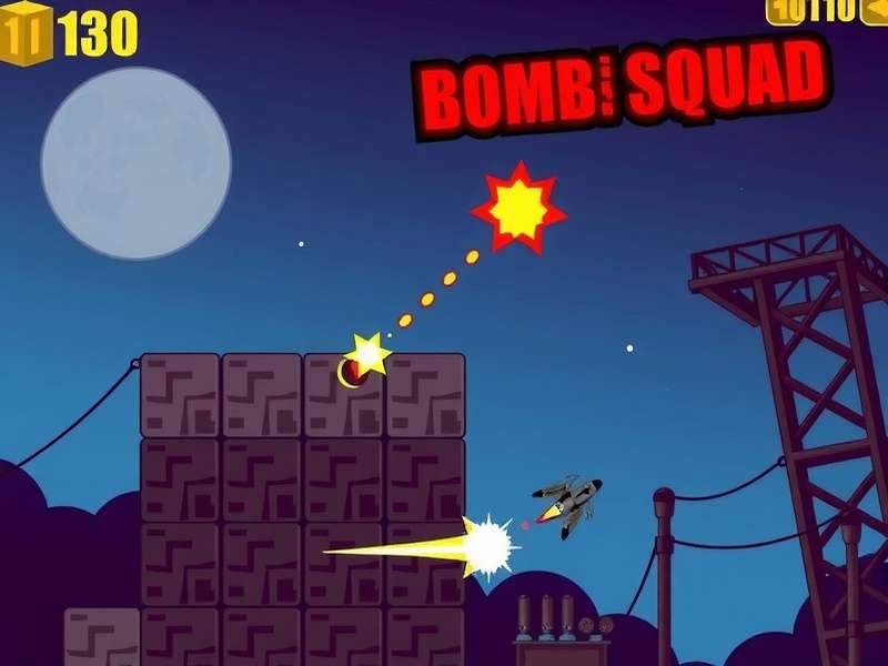 Intense BombSquad gameplay in a colorful arena with multiple players