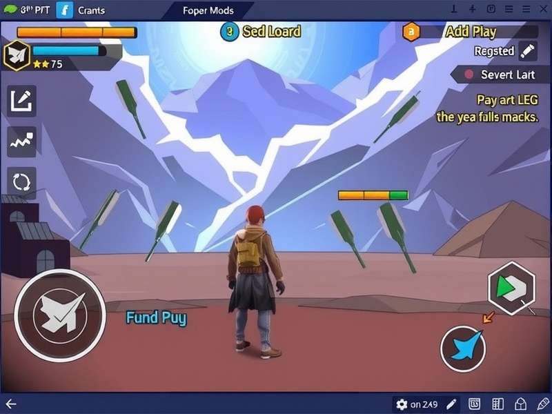 BombSquad gameplay with mods showing enhanced graphics and characters