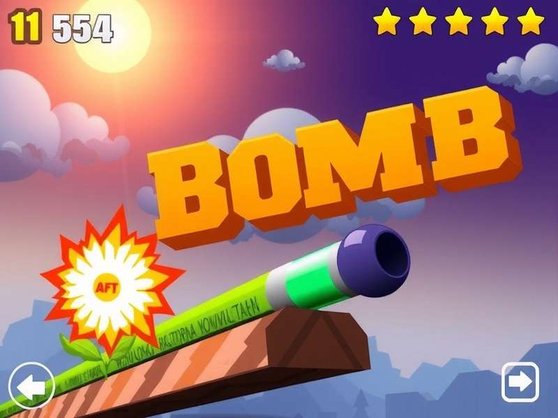 BombSquad gameplay showing colorful characters and explosions