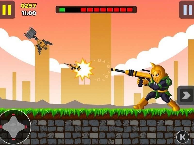 BombSquad vibrant gameplay screenshot showing characters and explosions