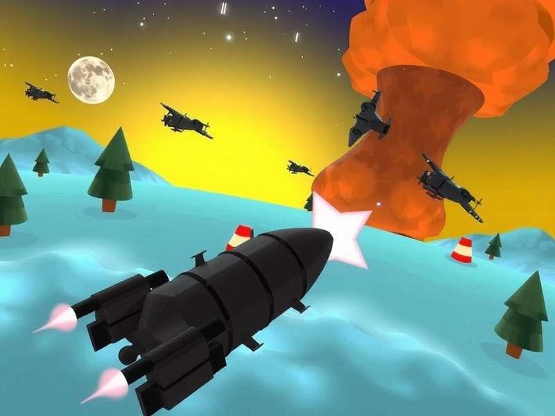 BombSquad gameplay on Windows showing chaotic multiplayer action