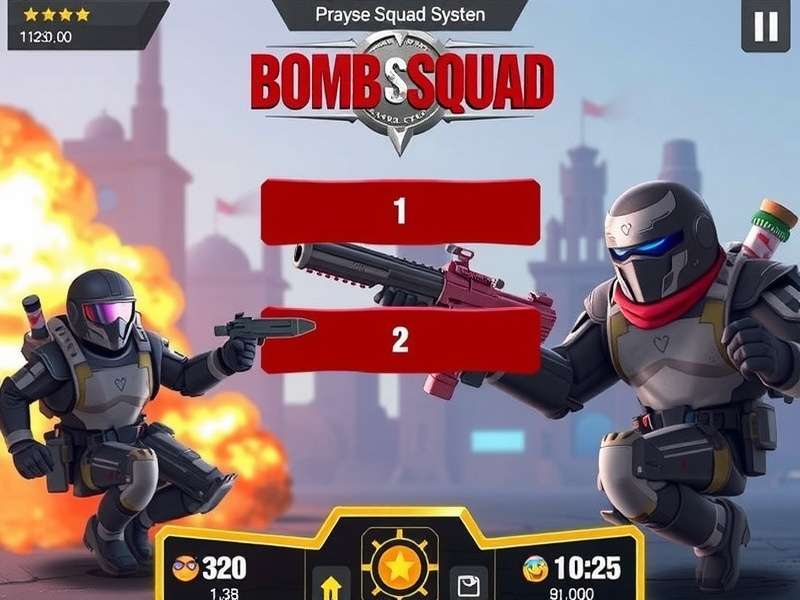 BombSquad gameplay on iPhone and iPad screens