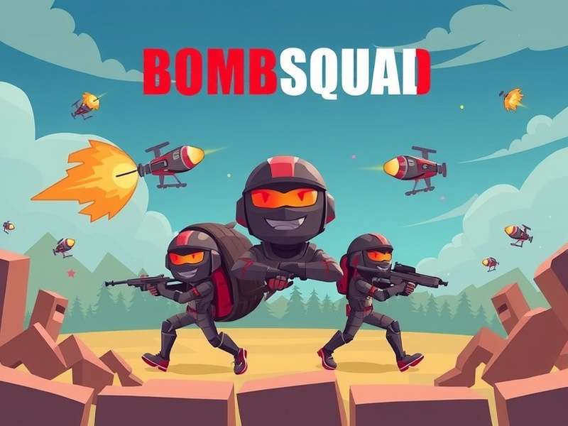 BombSquad Multiplayer Gameplay Scene on Mobile Devices