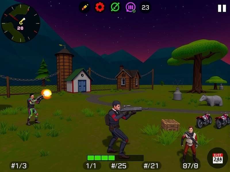 BombSquad modded gameplay with explosives and multiplayer action