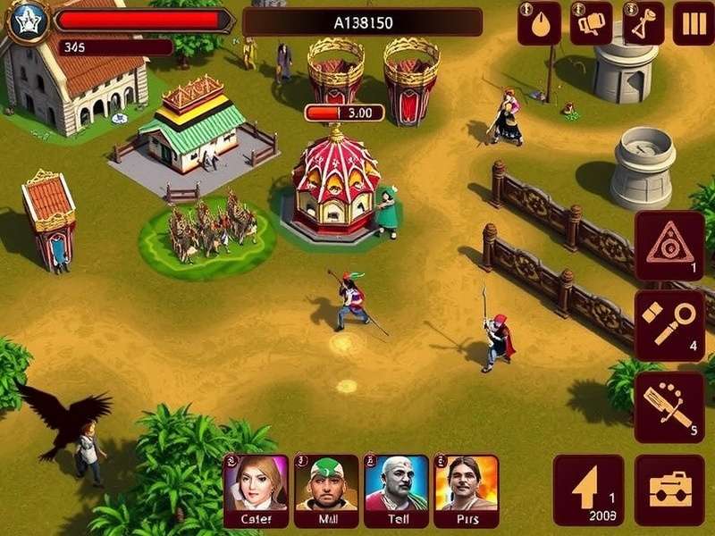 Archero Epoch Indian War – Epic Battle Royale arena with Indian cultural elements and BombSquad branding